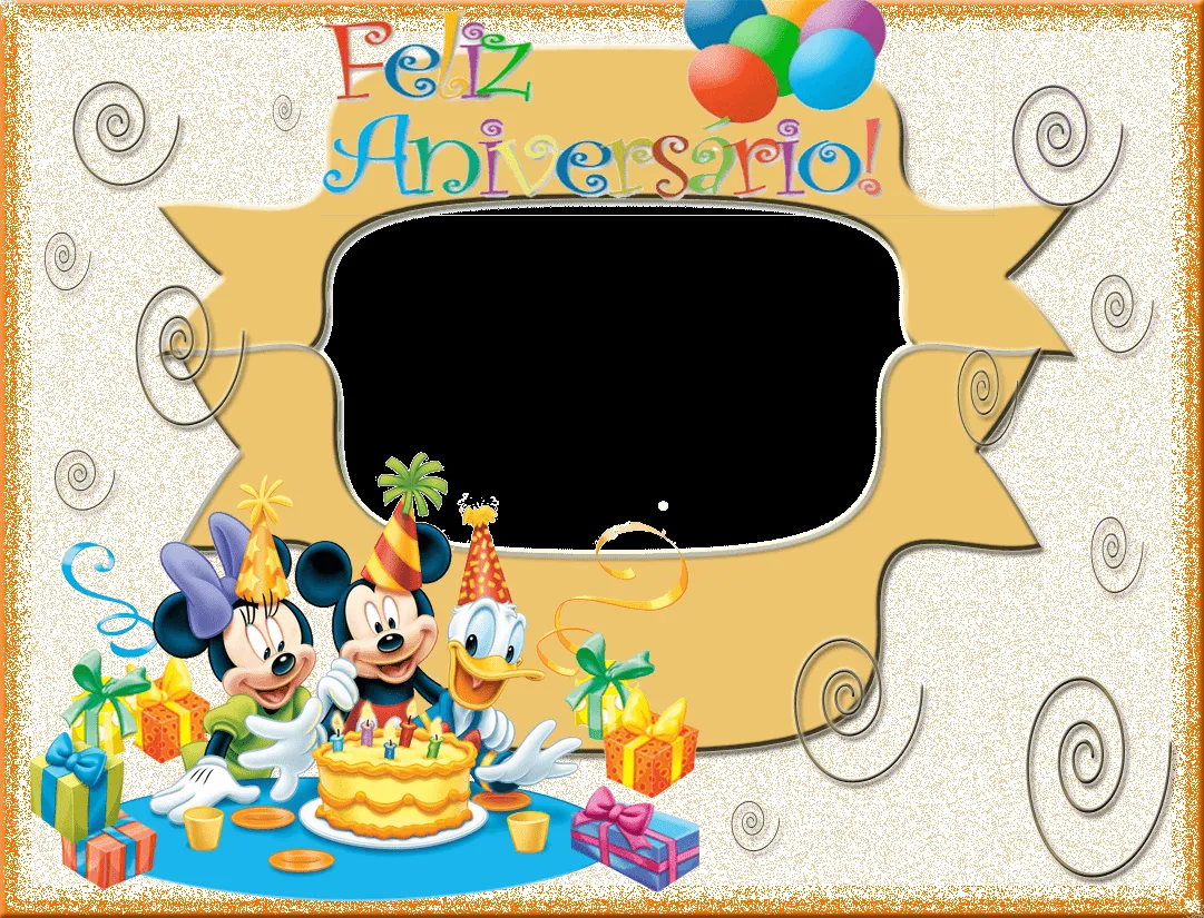 Fotos com arte TMV: Turma do Mickey - Festa de Aniversário.