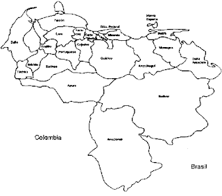 FOTOS DIBUJOS CULTURA GEOGRAFIA: DIBUJOS DEL MAPA DE VENEZUELA