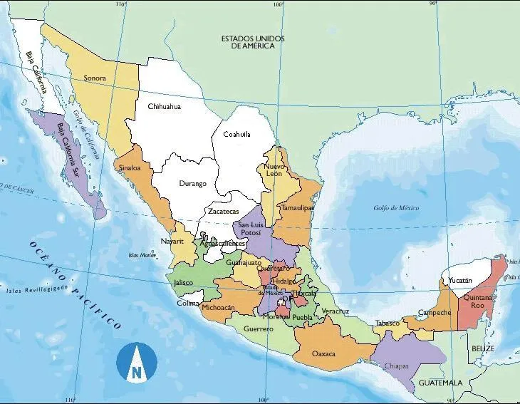 FOTOS DIBUJOS CULTURA GEOGRAFIA: DIBUJOS DEL MAPA DE MEXICO