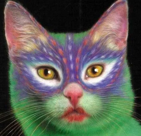 Fotos de gatos pintados