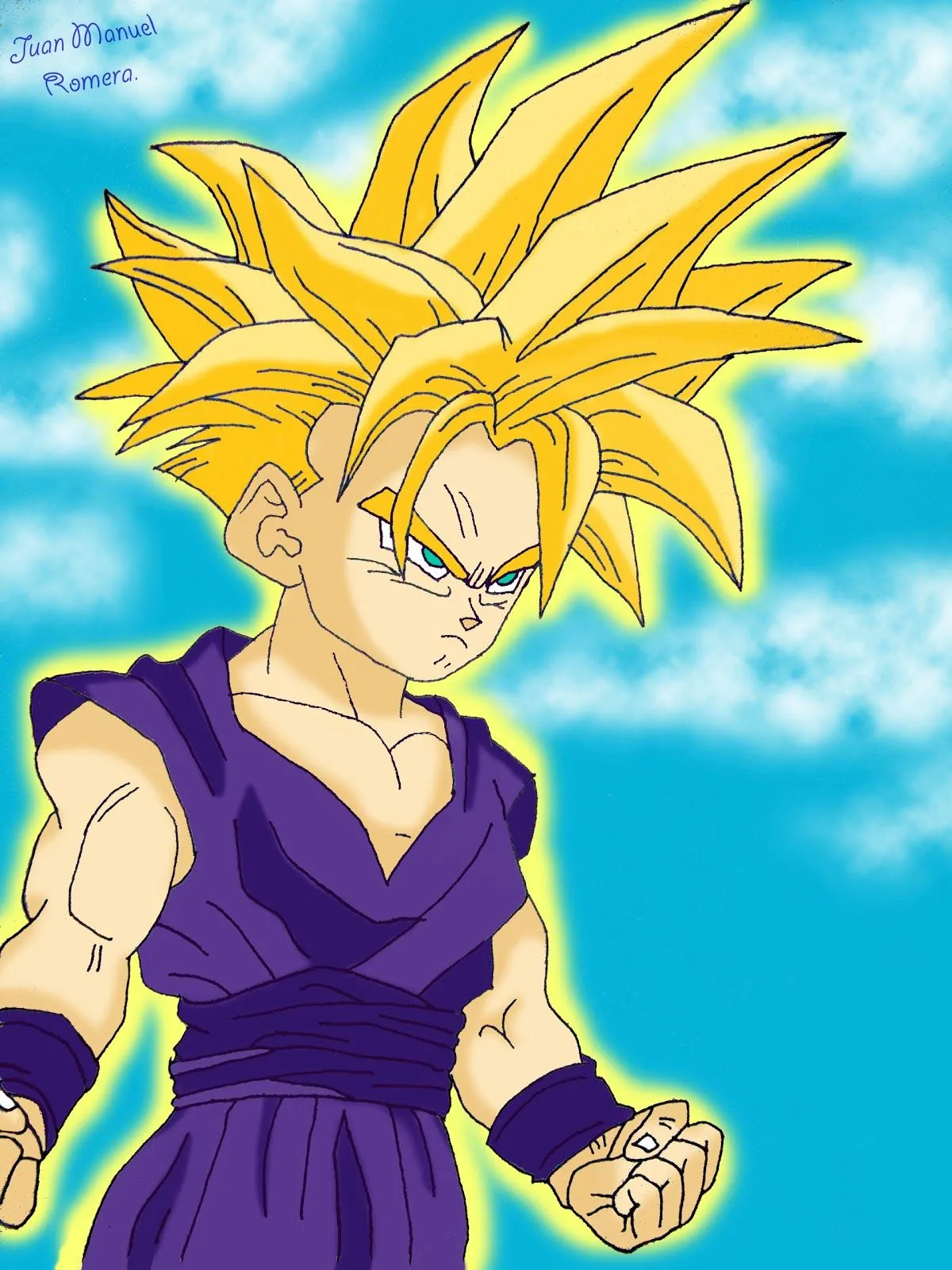 Fotos de gohan ssj2 para dibujar - Imagui