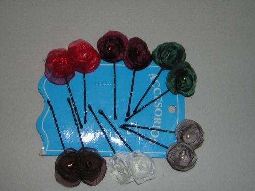 Hebillas para el cabello con flores nuevos diseños - Capital ...