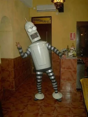 fotos de los lectores: disfraz casero de Bender futurama | Todo ...