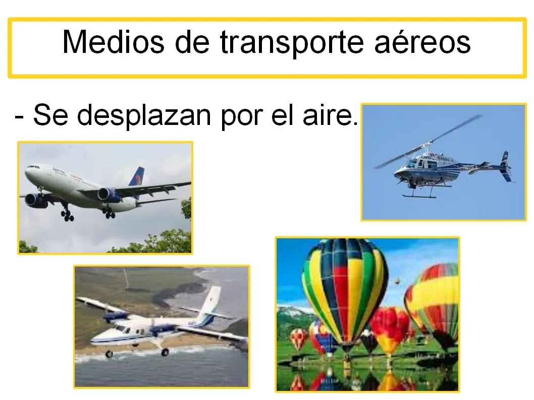 Fotos de medios de transporte aereos - Imagui