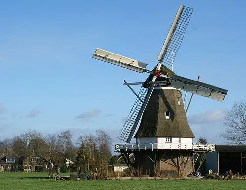 Fotos de los Molinos de viento holandeses (Países bajos)