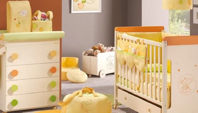 Fotos - MUEBLES - CUNAS COLORIDAS PARA BEBES / DORMITORIOS ...