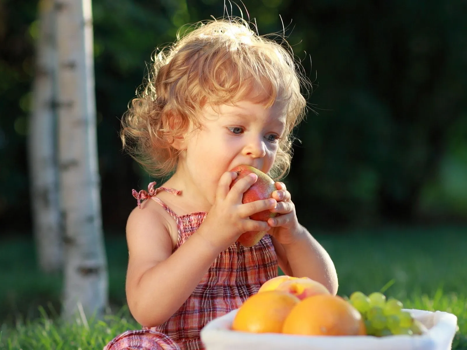 Fotos de niña comiendo manzana para facebook ~ Mejores Fotos del ...