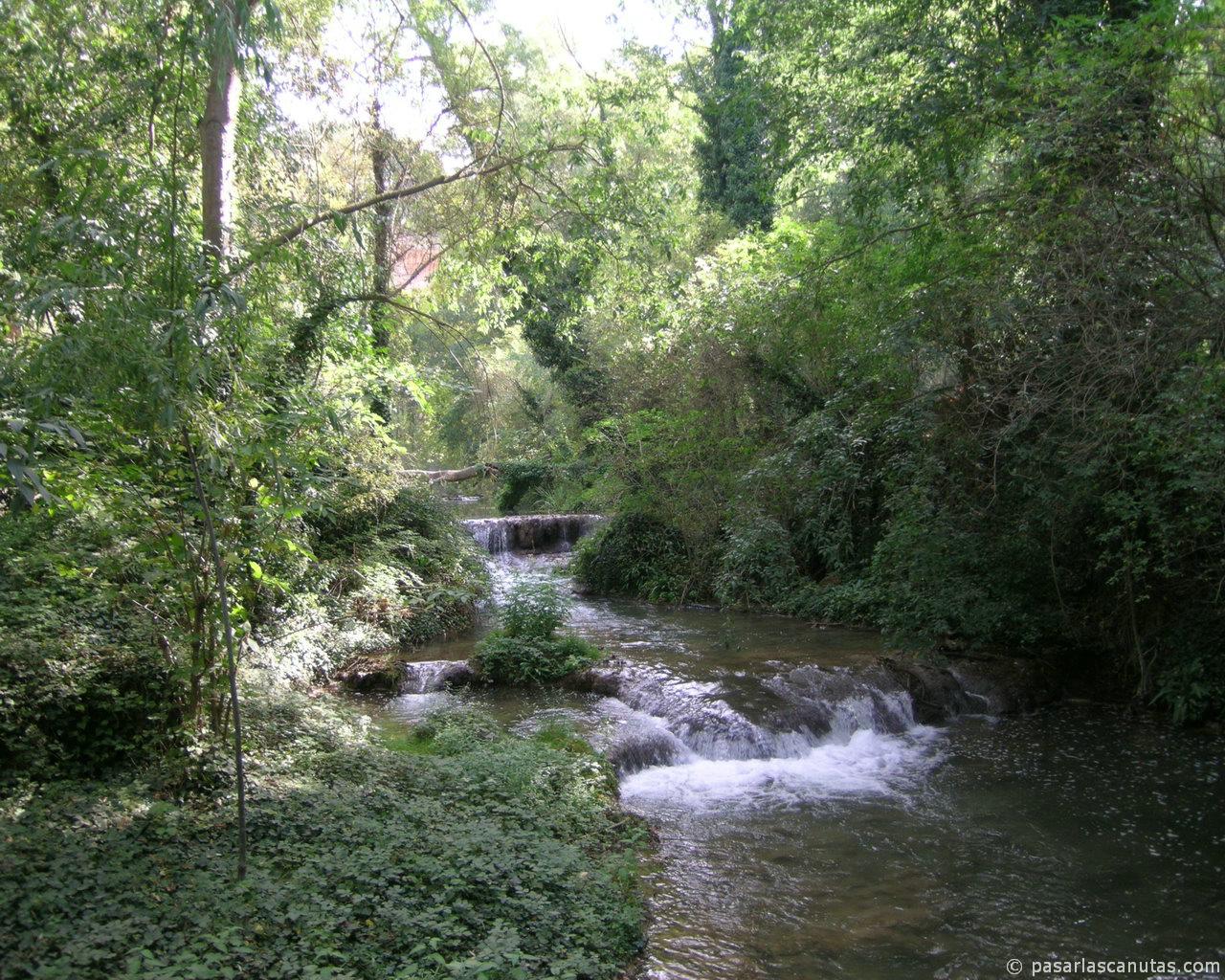 fotos de paisajes - Monasterio de Piedra - el río Piedra