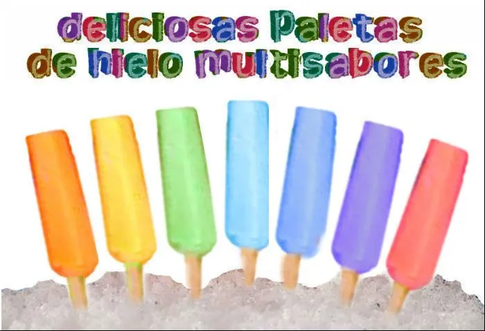 Fotos de paletas de hielo - Imagui