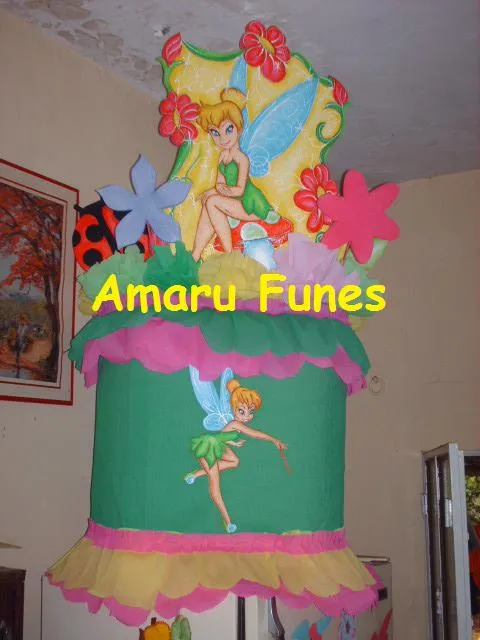 Modelos de piñata de Tinkerbell - Imagui