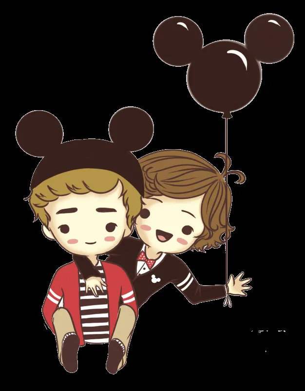 Fotos y Cosas PNG'S: Lindos Muñequitos animados de One Direction.