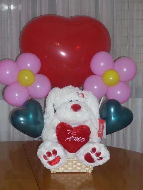 Fotos de regalos con globos ideal nacimientos ,día de los ...