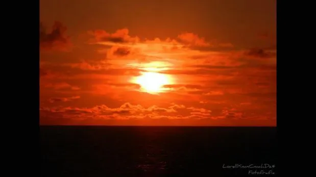 FOTOS: El Sol, atardeceres sobre el mar y paisajes en distintos ...