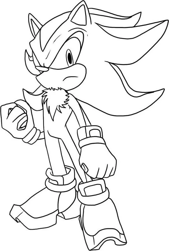 De sonic para colorear - Imagui