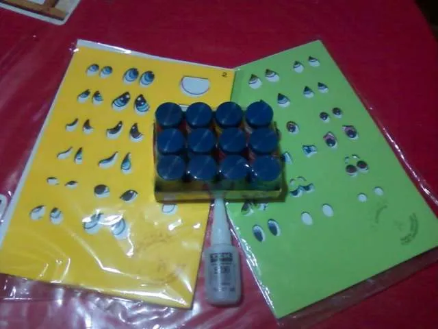 Ojos para fofuchas moldes - Imagui