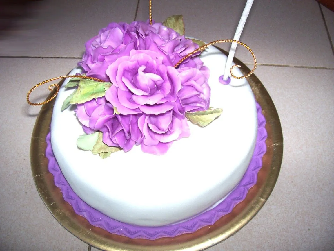 Tortas, adornos de torta y souvenirs: Torta flores