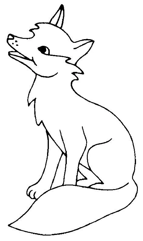 Fox Coloring Pages - Coloringpages1001.