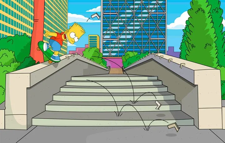 Fox Has A Cow Over Bart Simpson Skatebook at Boardistan