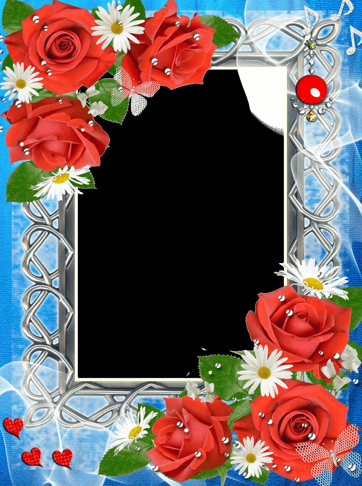 Frames PNG fundo transparente casamento-Central Photoshop