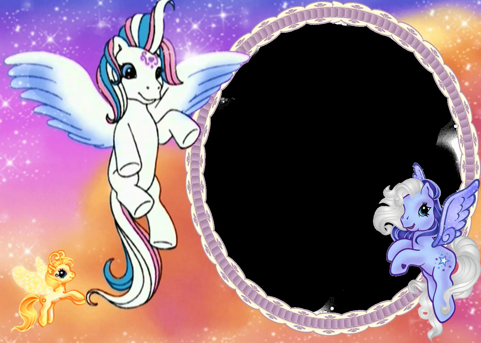 Frames PNG - My Little Pony | Imagens para photoshop