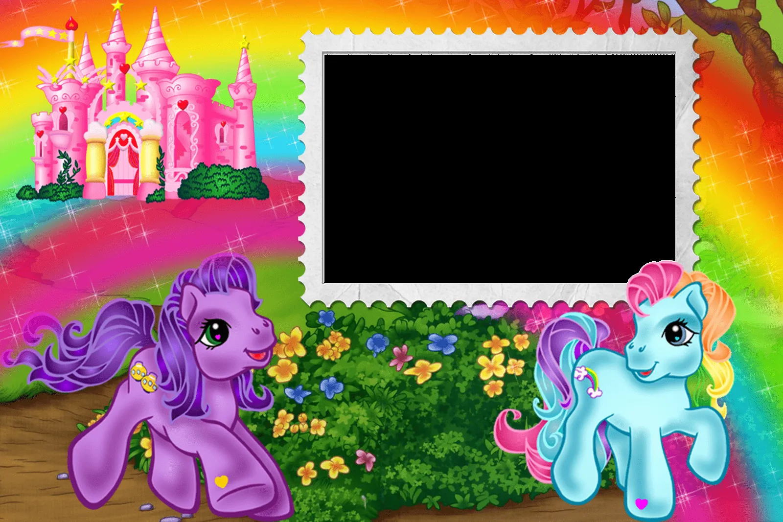 Frames PNG - My Little Pony-Central Photoshop