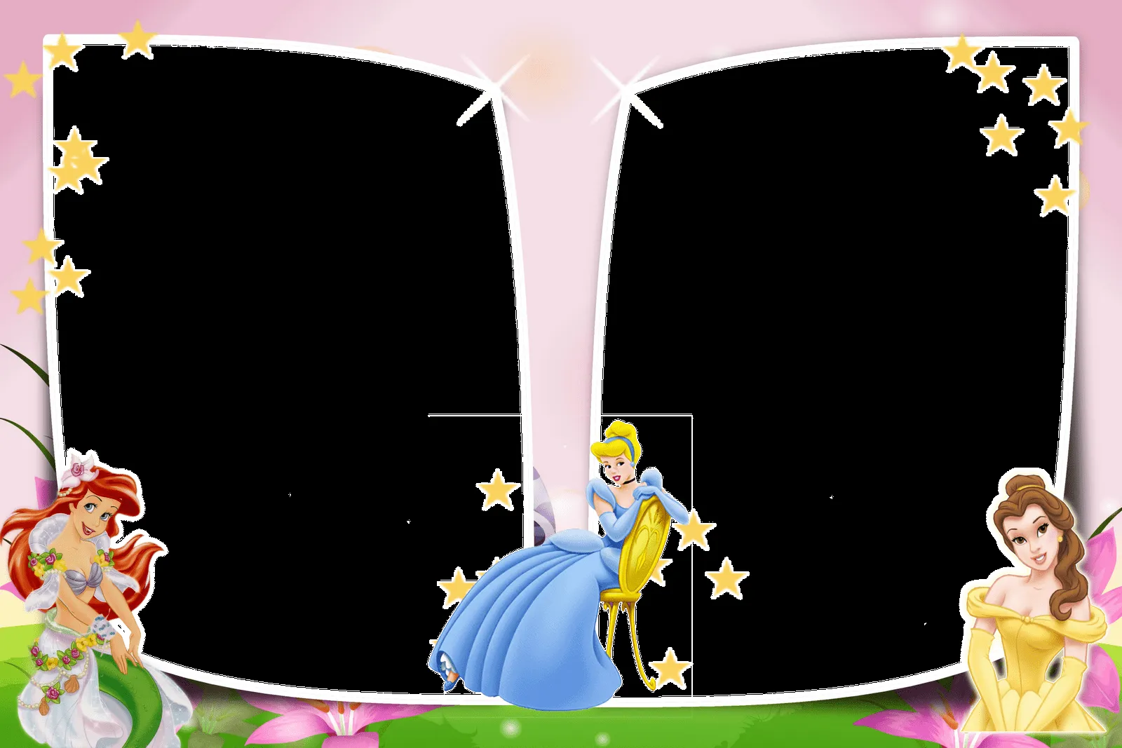 Frames PNG princesas disney #4 | Imagens para photoshop