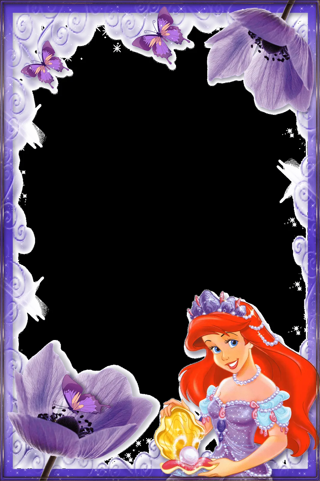 Frames PNG princesas disney #7-Central Photoshop