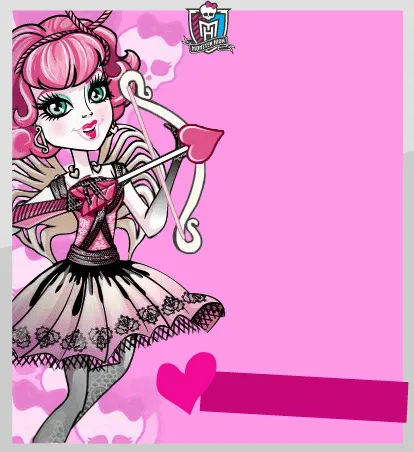 Frankie Stein San Valentin Tarjeta Monster High Para | Nail Art