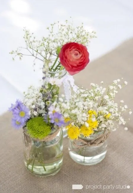 Frascos para centros de mesa - Foro Manualidades para bodas - bodas.