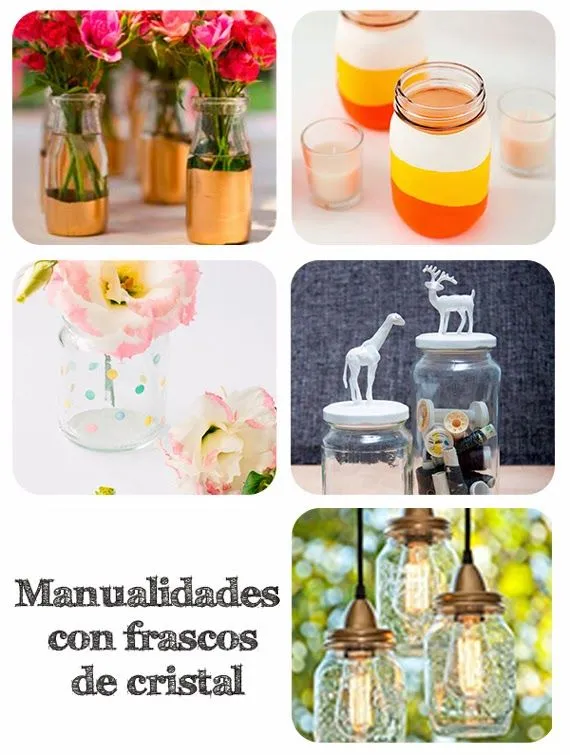 frascos de cristal | facilisimo.com