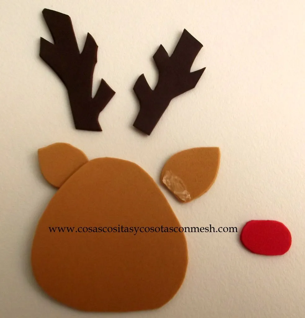 frascos de navidad decorados con figura goma eva con moldes