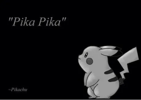 Frase favorita do Pikachu ;) | diariodosarbustos