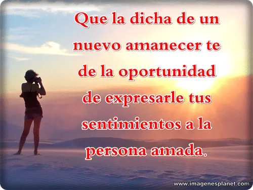 Frases del amanecer - Imagenes Romanticas para facebook | Imagenes ...