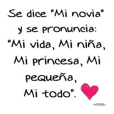 frases de amor | Dichos bonitos | Pinterest