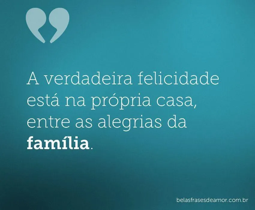 Frases de amor a Família