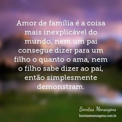 Frases de Amor Família: Mensagens, poemas, poesias, versos ...