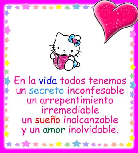 Frases de Hello Kitty - Imagui