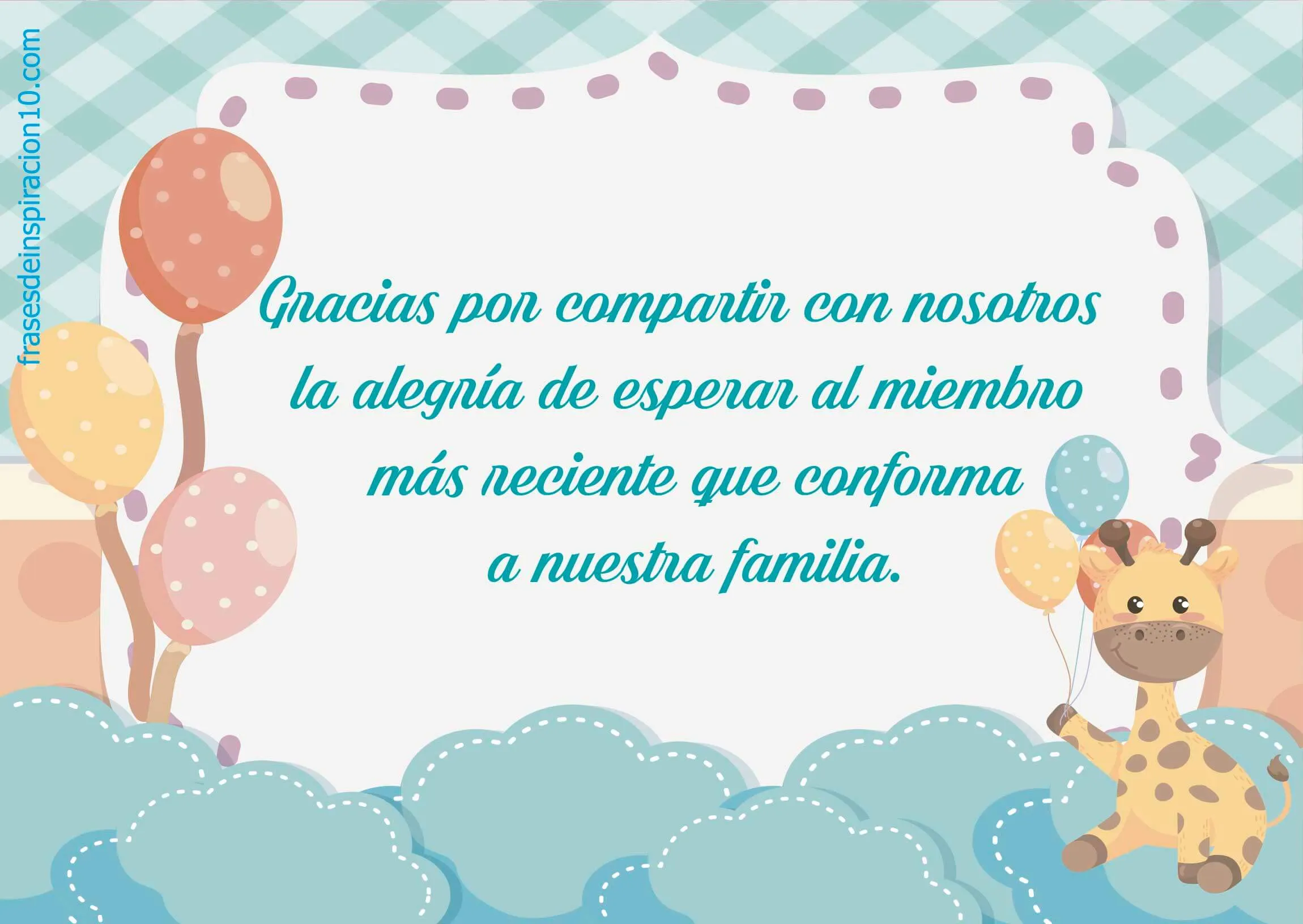 ▷Frases para baby shower【TARJETITAS 】