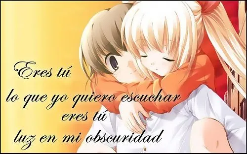 Frases bonitas de amor anime - Imagui