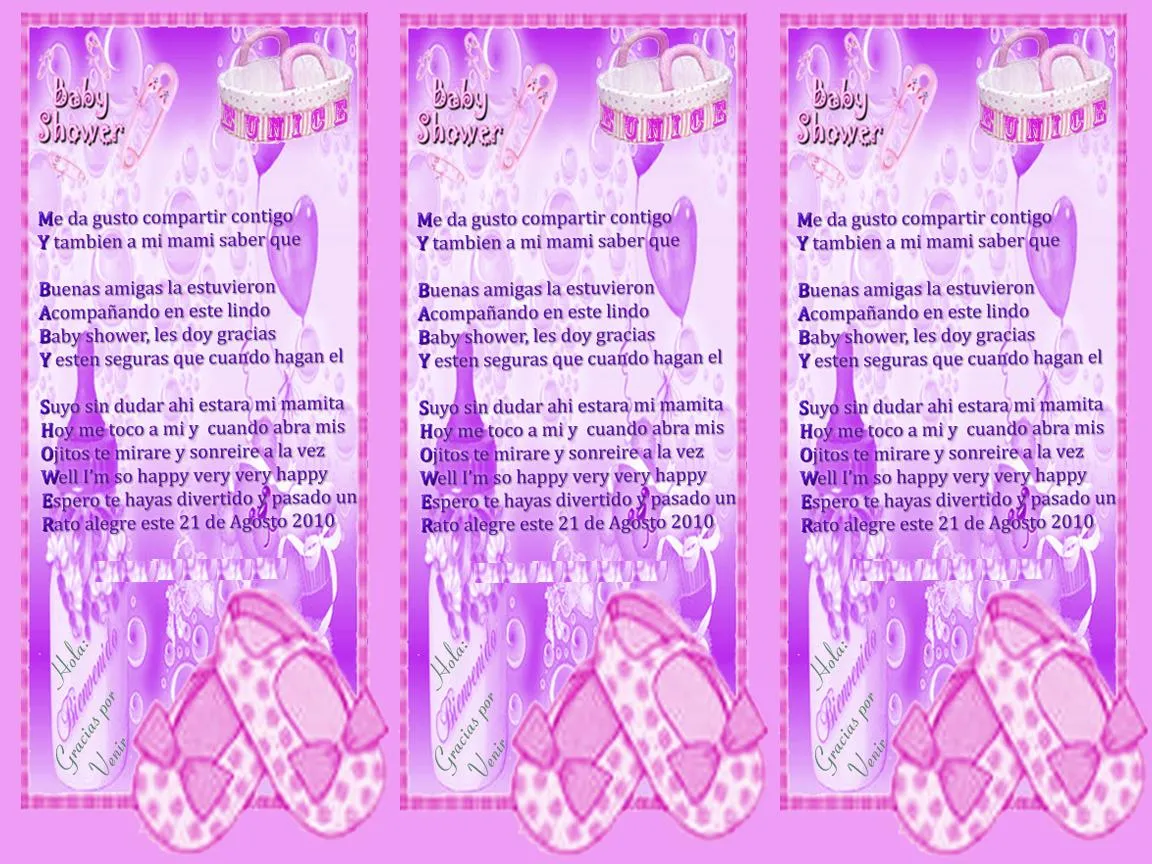 Frases bonitas de baby shower - Imagui