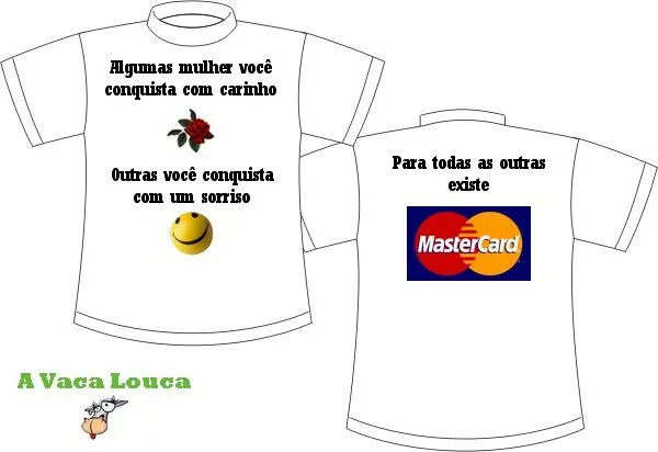 As melhores frases de camiseta #2 « A Vaca Louca