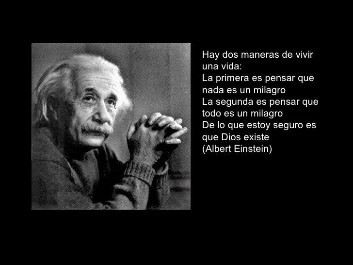 Frases celebres de Einstein