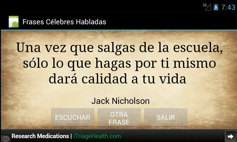 Frases Celebres Habladas - Android Apps op Google Play