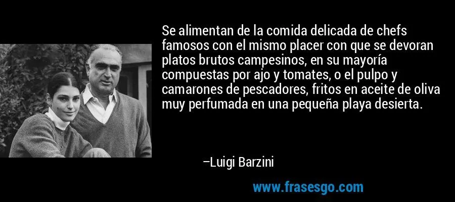 Se alimentan de la comida delicada de chefs famosos con el m ...
