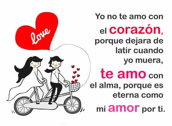 Frases de corazon latiendo | Poemas de Amor | parejas | Pinterest ...