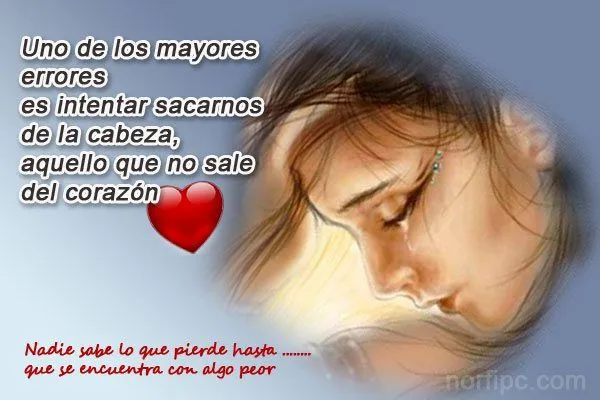 Frases cortas de amor sentimentales e imágenes para Facebook y Twitter