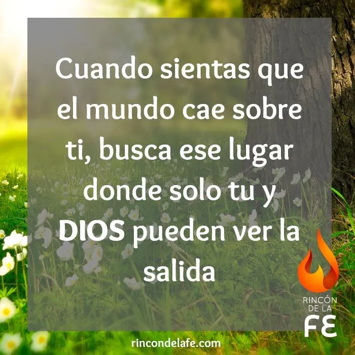 Frases cristianas de ánimo | Rincón de la Fe