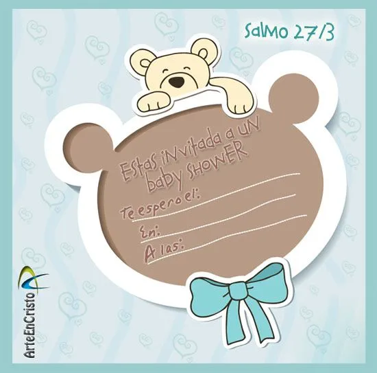 Frases cristianas para invitaciones de baby shower - Imagui