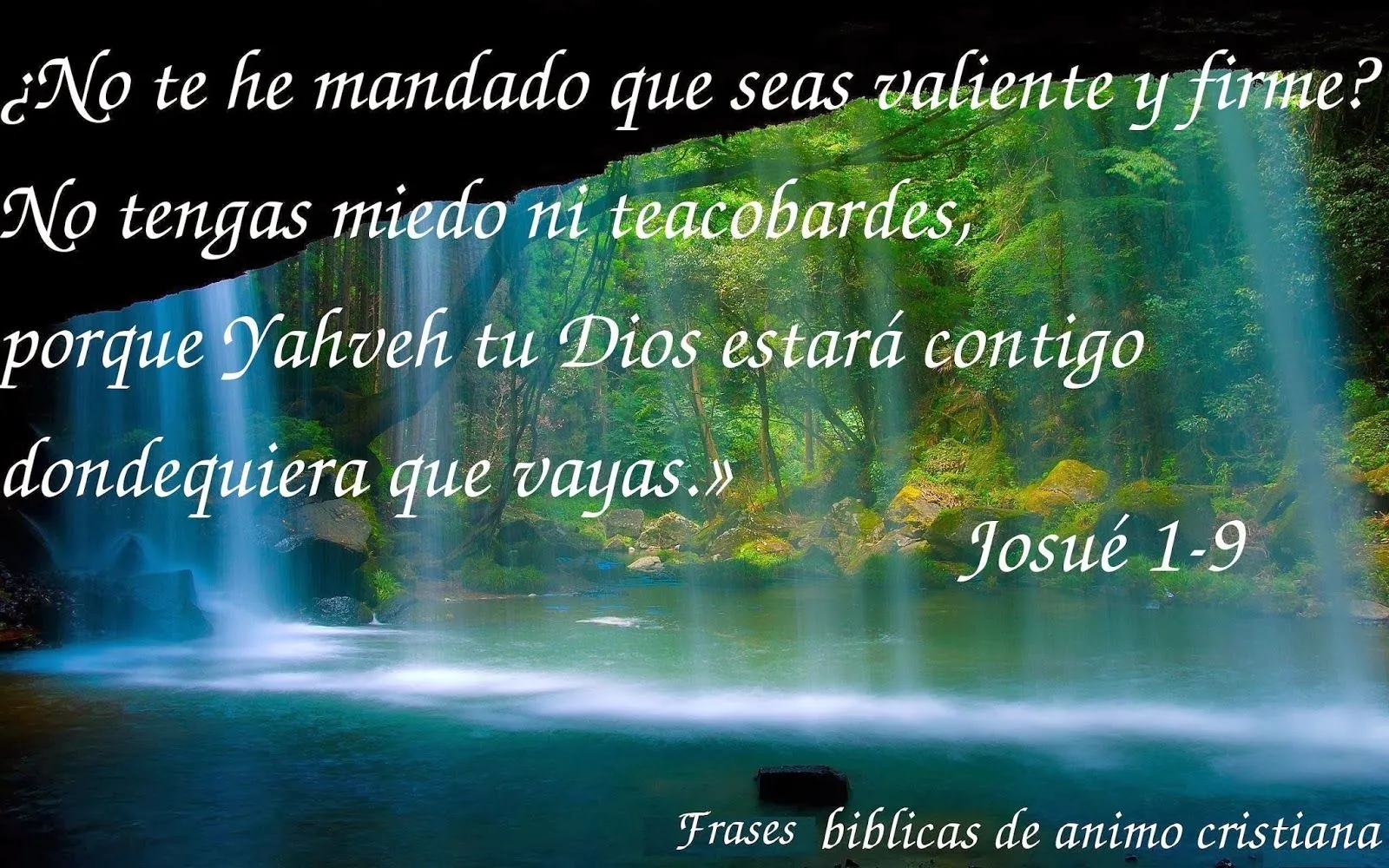 Frases Cristianas Y Reflexiones Biblicas: Frases biblicas de animo ...