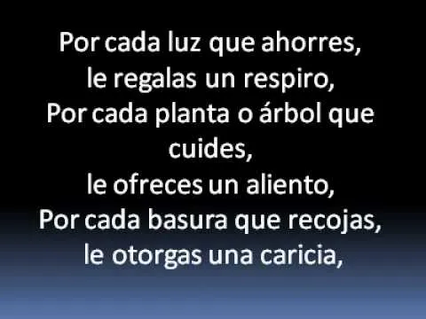 IMAGEN CON REFLEXIÓN SOBRE EL MEDIO AMBIENTE | Académica